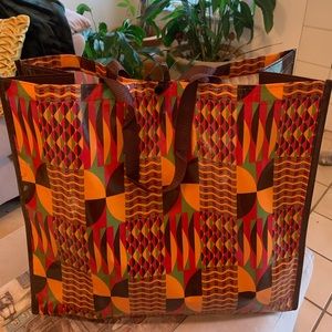 Michael's African Print Tote Bag
